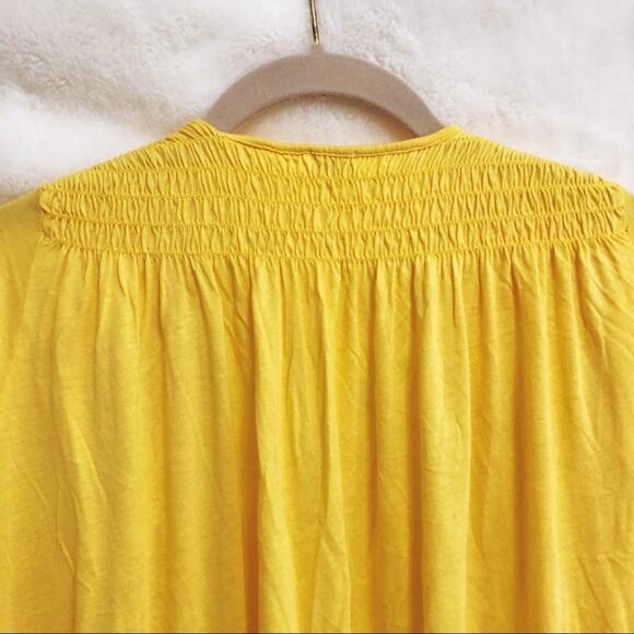 Splendid Yellow Flowy Open Cardigan - Picture 6 of 7